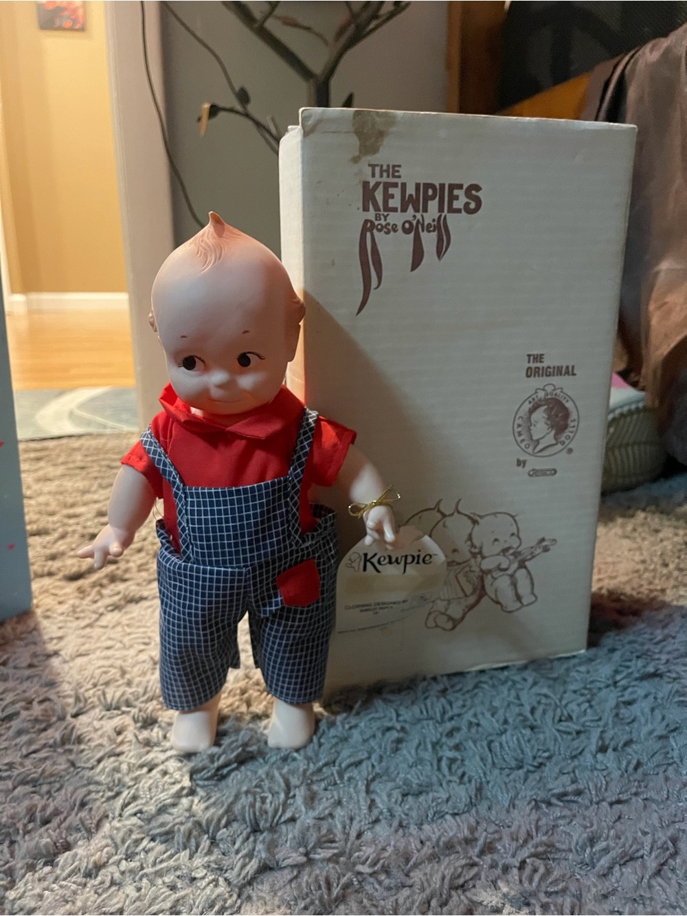The Kewpies Classic Red & Blue Kewpie Doll by Rosie O’Neill